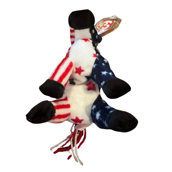 Ty Beanie Babies Left the Donkey 2000 - NWT - Picture 3 of 9